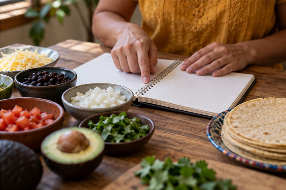 Fotografía culinaria: La lista de compra que cabe en una nota